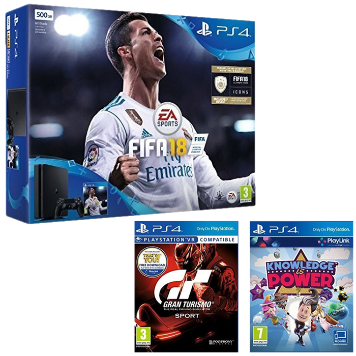 ps4 slim fifa 18 gt sport knowledge is power