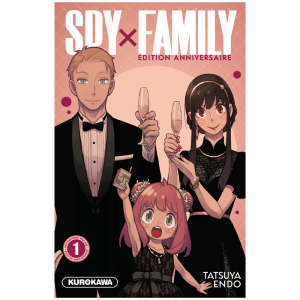 spy x family tome 1 edition 20 ans visuel produit