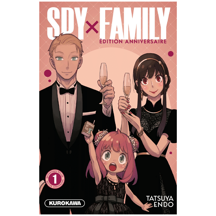 spy x family tome 1 edition 20 ans visuel produit