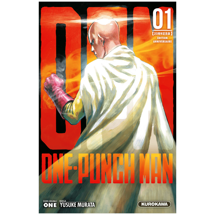 one punch man tome 1 edition 20 ans visuel produit