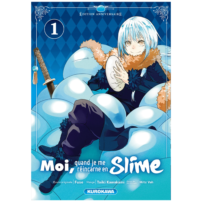 moi quand je me réincarne en slime tome 1 edition 20 ans visuel produit
