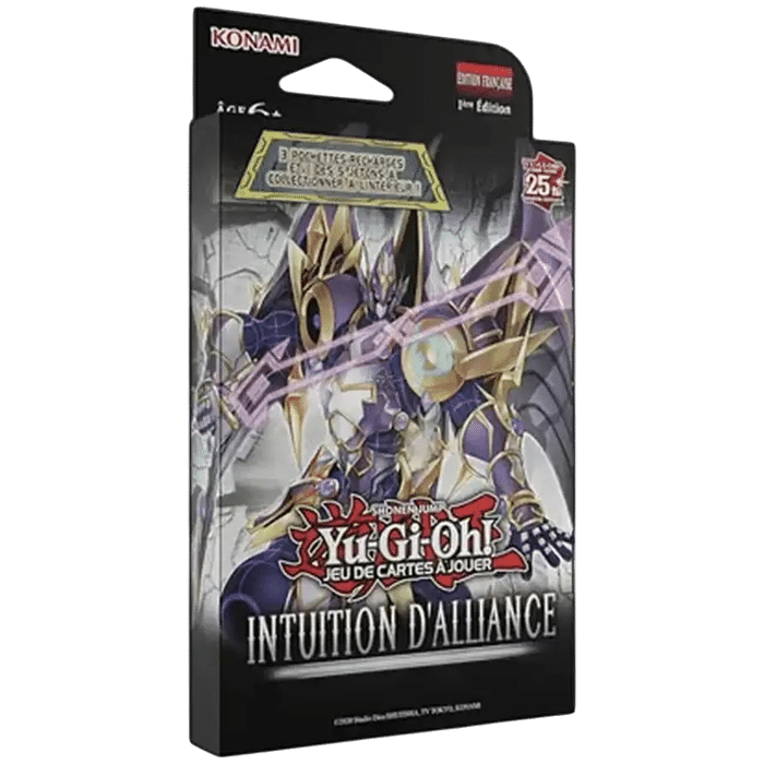 visuel produit booster tripack yu gi oh intuition d alliance
