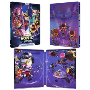 visuel produit sonic prime the complete series blu ray steelbook v3
