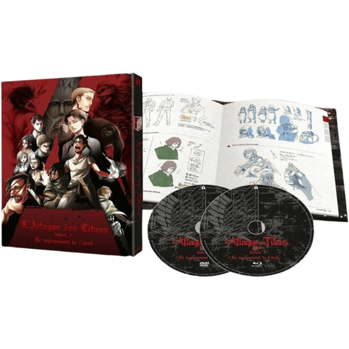 l'attaque des titans le rugissement de l'éveil collector blu ray produit