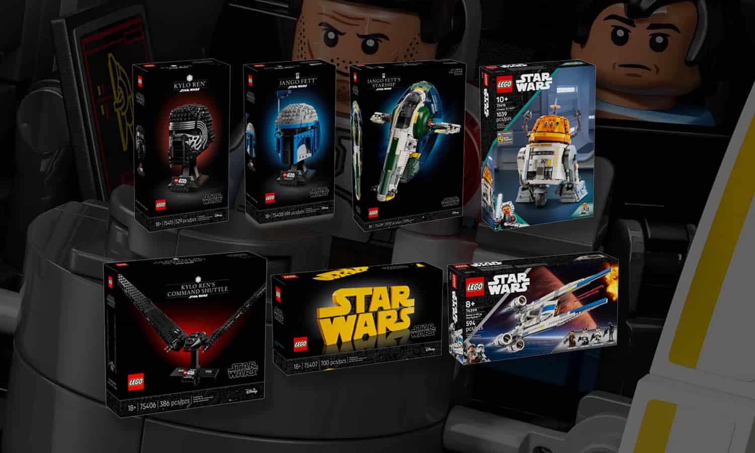 SLIDER Nouveaux sets LEGO Star Wars RDV à partir du 1er Mai 2025