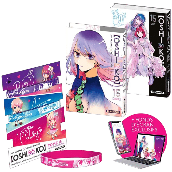 oshi no ko tome 15 collector visuel produit