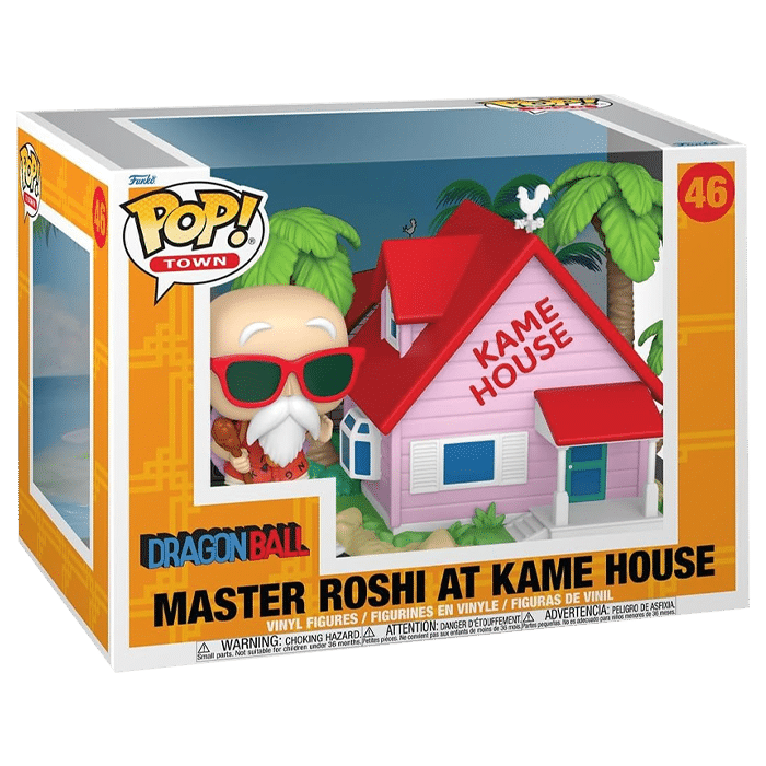 funko pop dragon ball kame house roshi visuel produit
