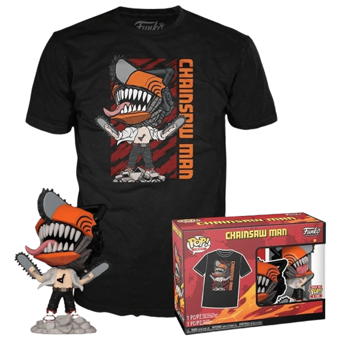 funko pop chainsaw man avec t shirt l visuel produit