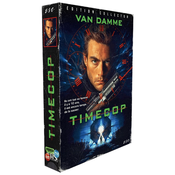 timecop blu ray 4k box vhs 1 edlimitee visuel produit