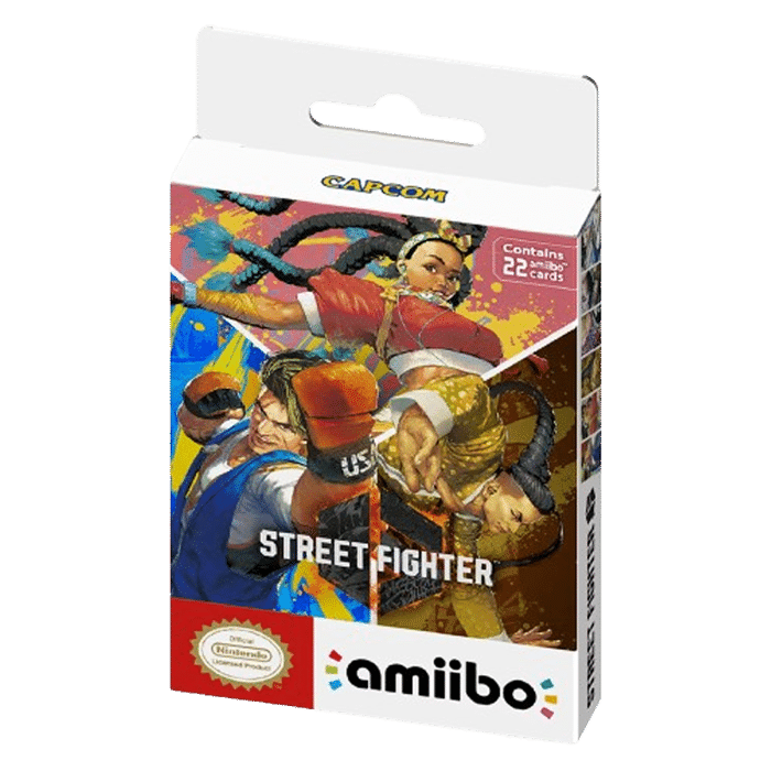 cartes amiibo street fighter 6 starter visuel produit