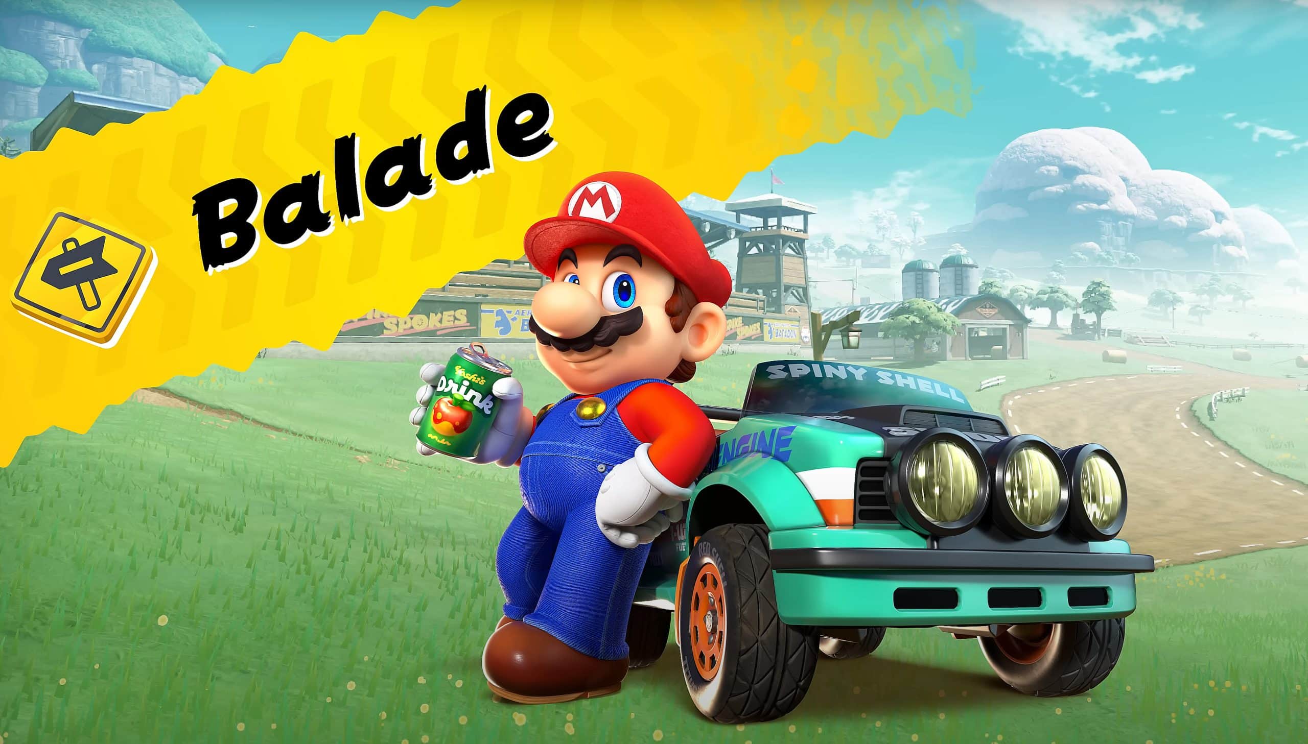 mario kart world balade screenshot