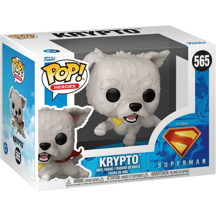 funko pop dc superman 2025 krypto visuel produit