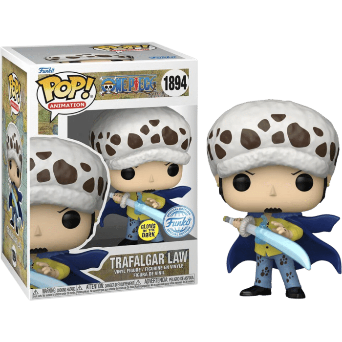funko pop one piece law blue anesthesia visuel produit