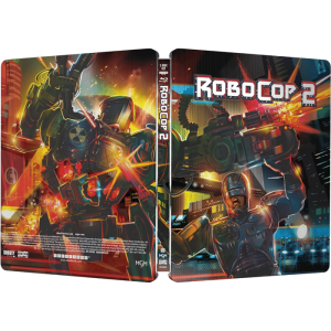 robocop 2 blu ray 4k steelbook visuel produit