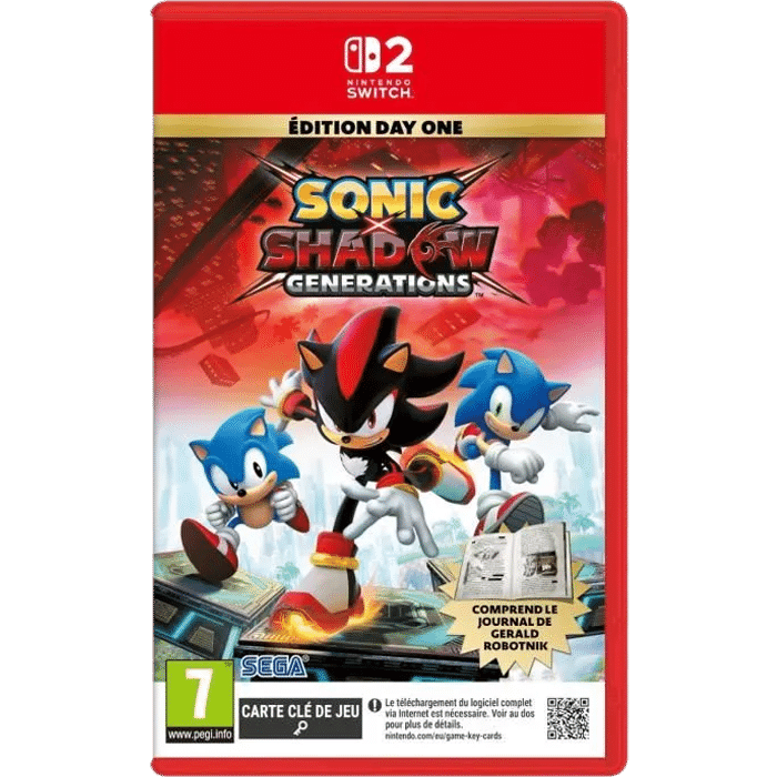 sonic x shadow generations switch 2 visuel produit