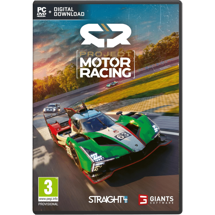 project motor racing sur pc visuel produit