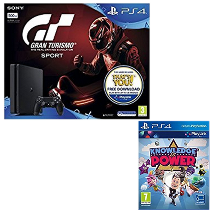 ps4 slim gran turismo sport knowledge is the power