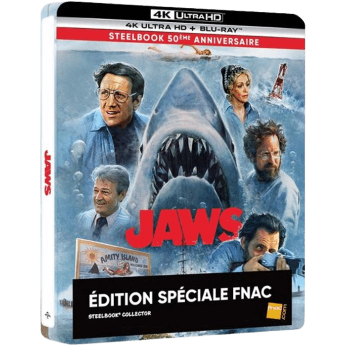les dents de la mer 4k steelbook 50eme anniversaire edition spéciale Fnac produit