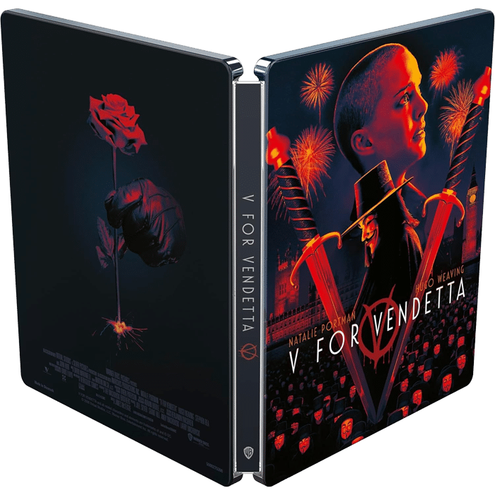 v for vendetta 4k steelbook visuel produit