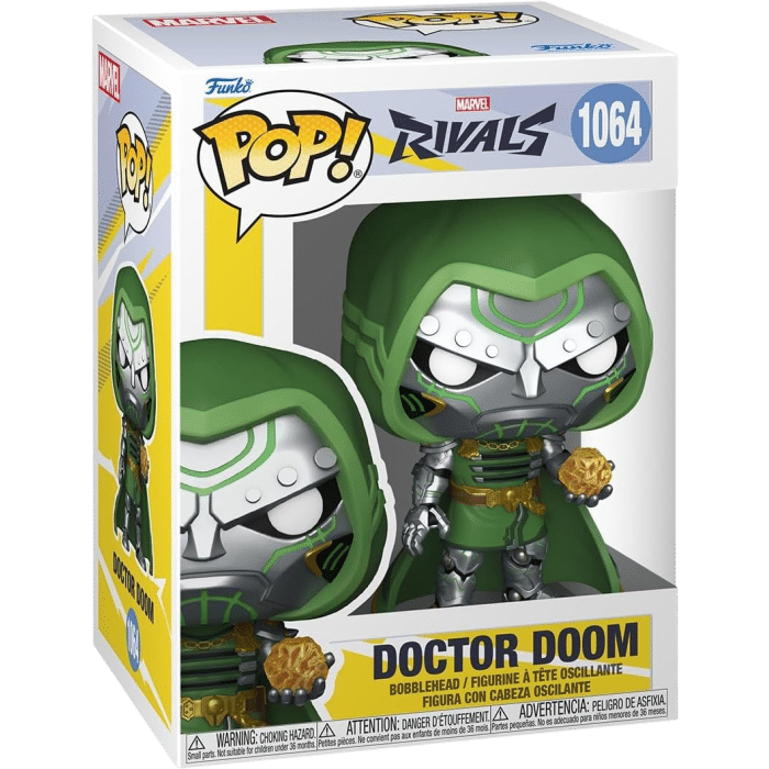 funko pop marvel rivals doctor doom visuel produit