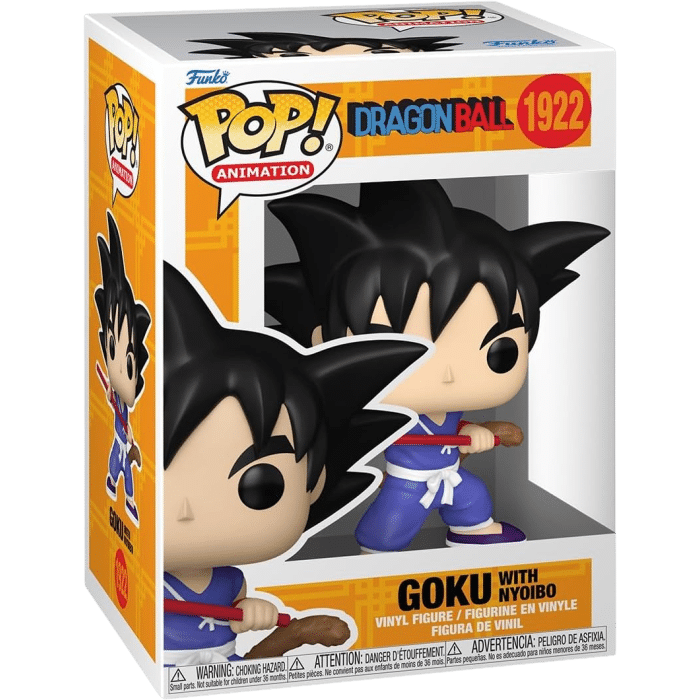 funko pop dragon ball goku avec nyoibou visuel produit