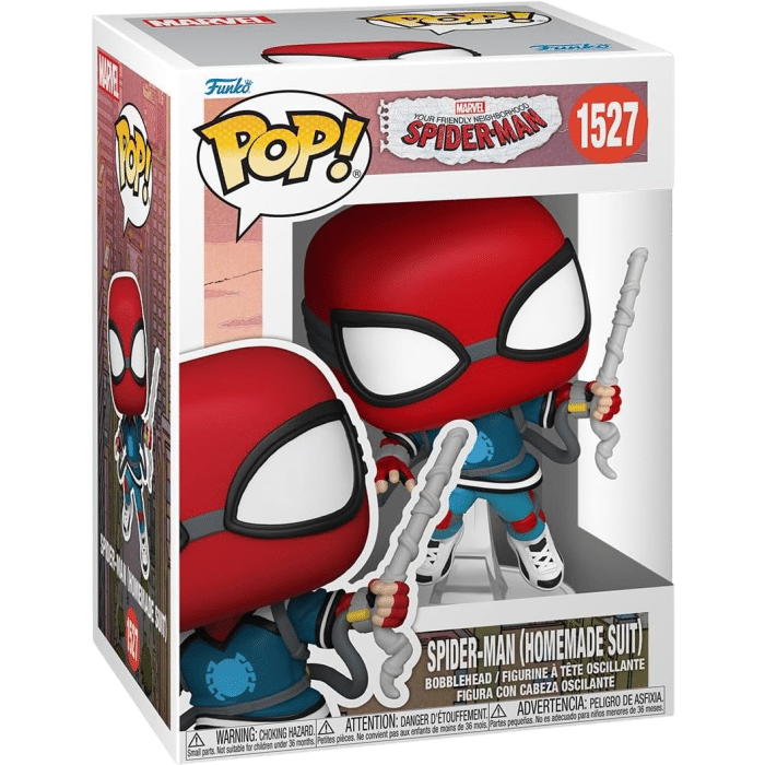 funko pop votre fidele serviteur spider man visuel produit