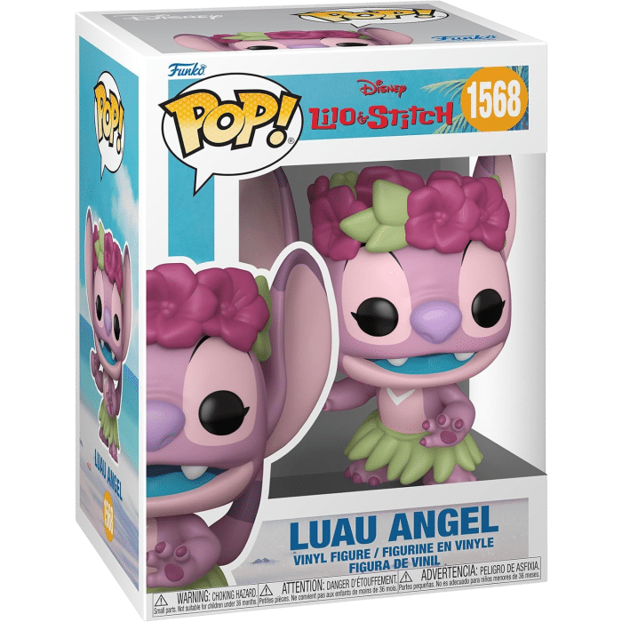 funko pop lilo and stitch luau angel visuel produit