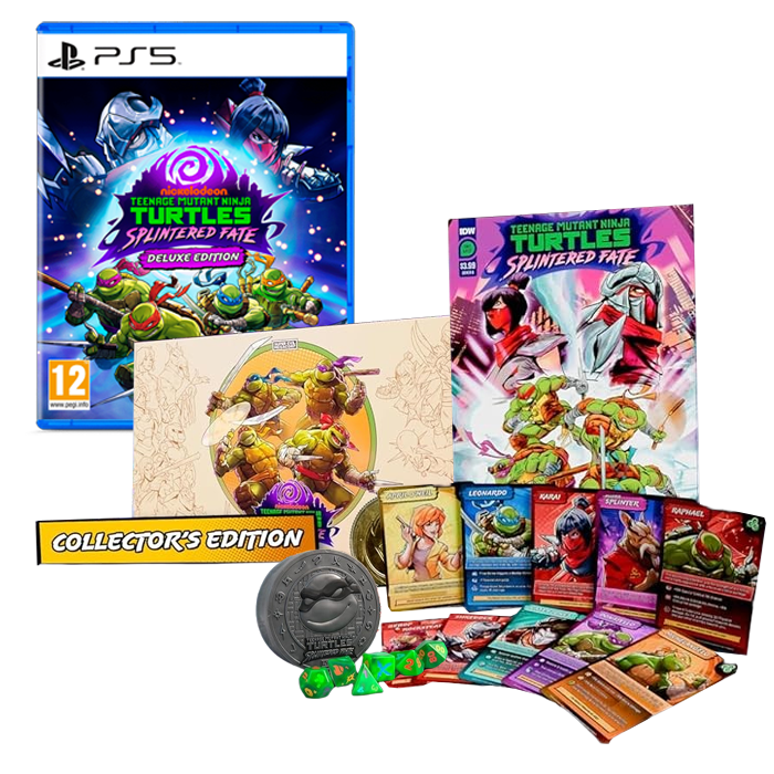 tmnt splintered fate collector sur ps5 visuel produit