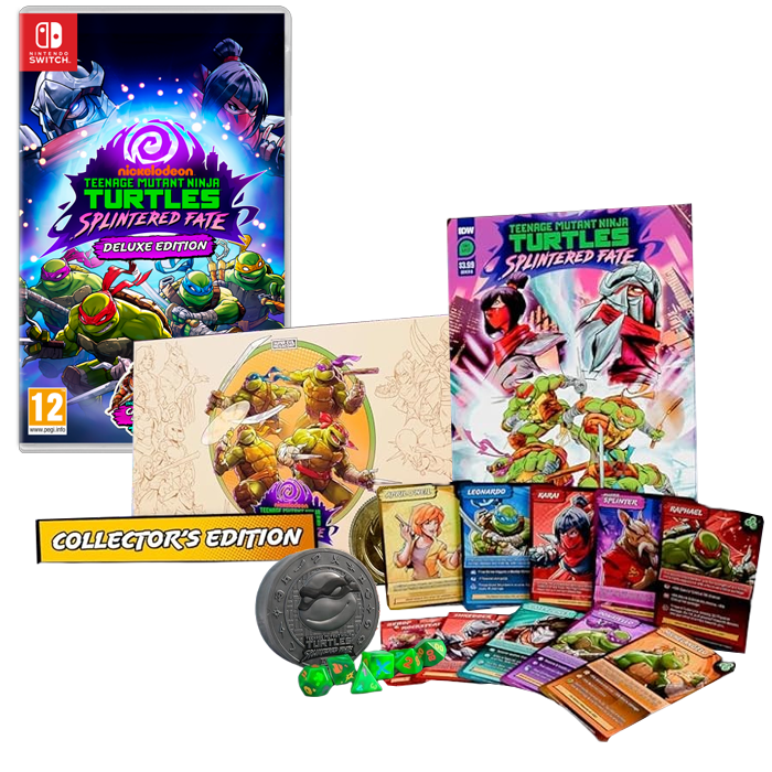 tmnt splintered fate collector sur switch visuel produit