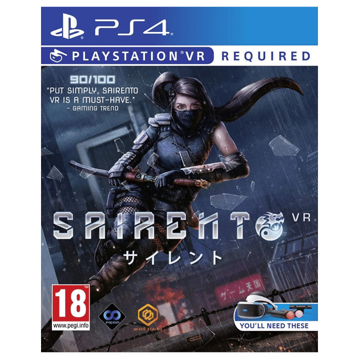 Sairento VR sur PS4 (PS VR) def produit