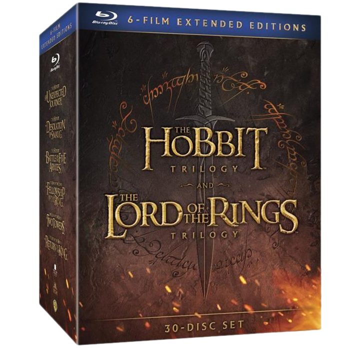 trilogie seigneur des anneaux le hobbit version longue blu ray