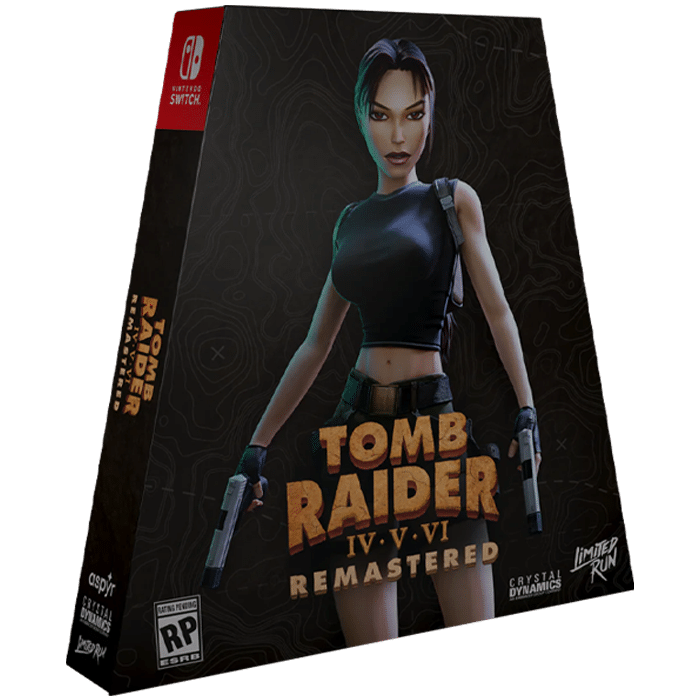 tomb raider 4 5 6 remastered collector switch visuel produit