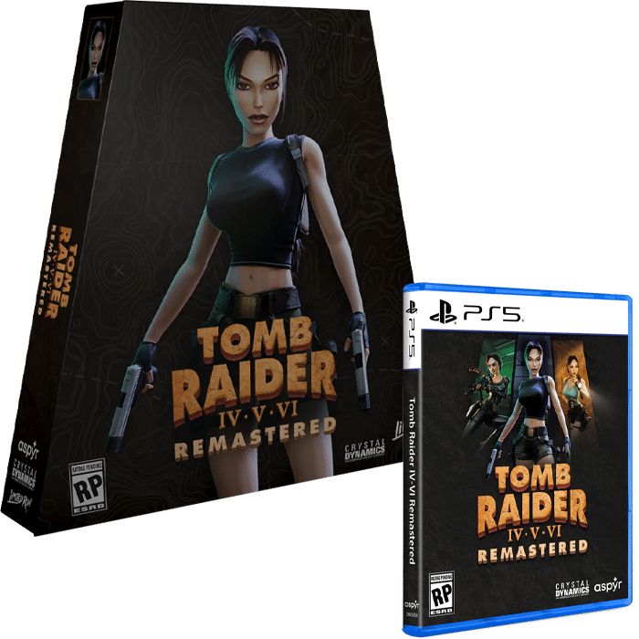 tomb raider 4 5 6 remastered collector ps5 visuel produit