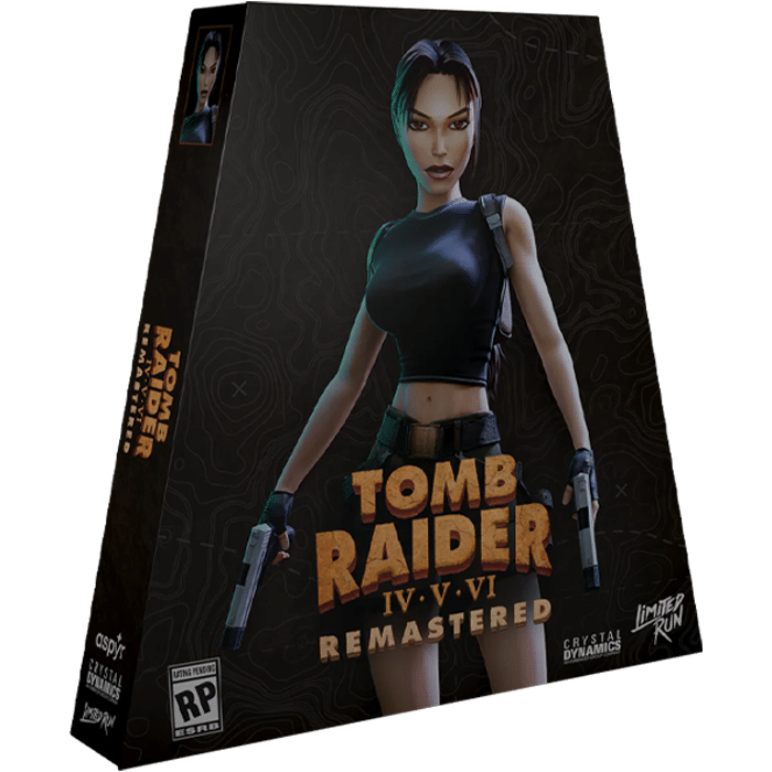 tomb raider 4 5 6 remastered collector pc visuel produit