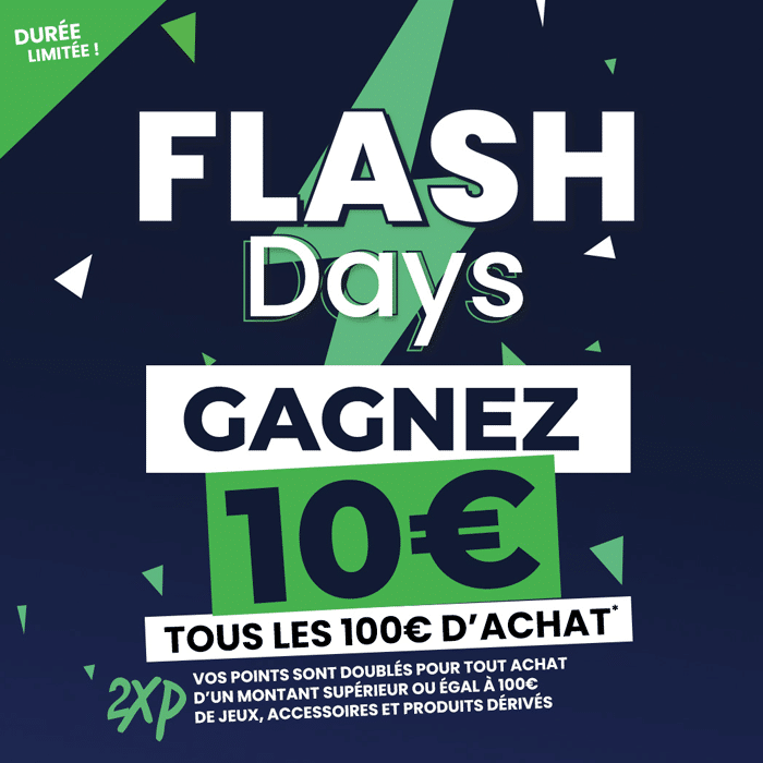 flash days micromania megacarte visuel produit