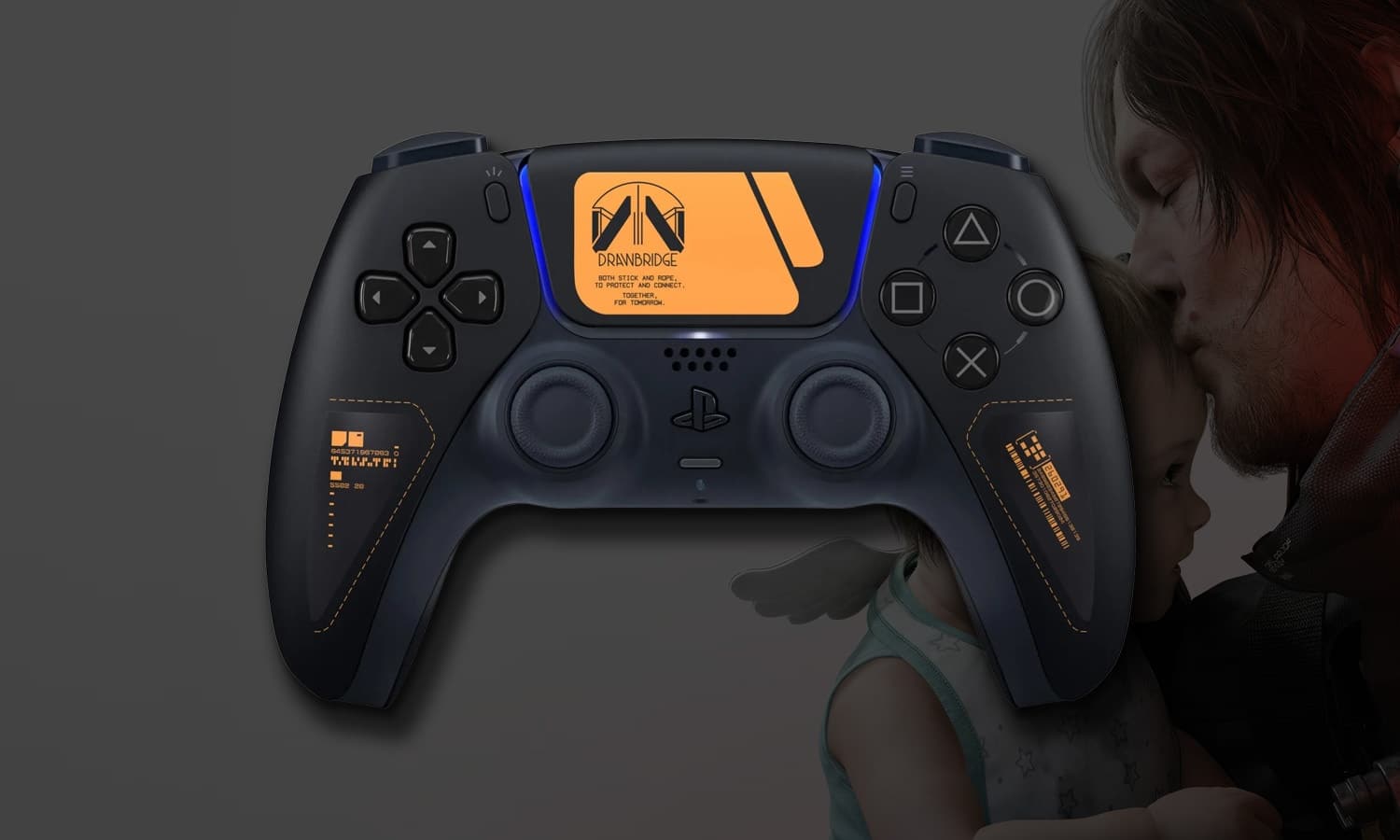 manette ps5 death stranding 2 dualsense visuel slider