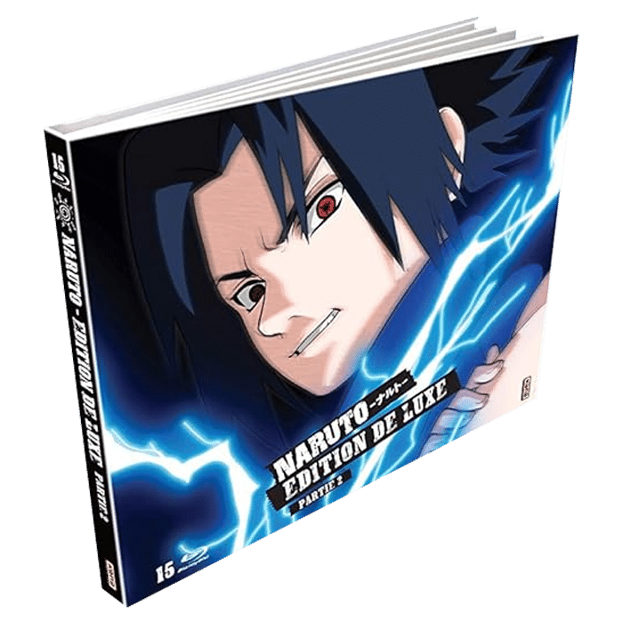 Coffret Blu-Ray Naruto partie 2 édition limitée deluxe def produit