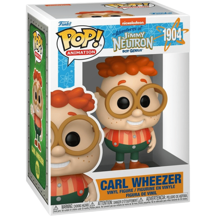 funko pop jimmy neutron carl wheezer visuel produit