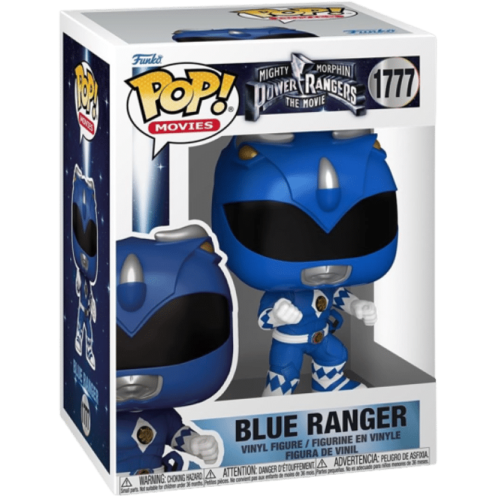 funko pop power rangers bleu visuel produit