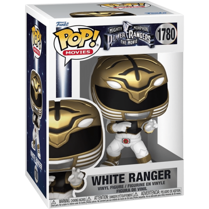 funko pop power rangers blanc visuel produit
