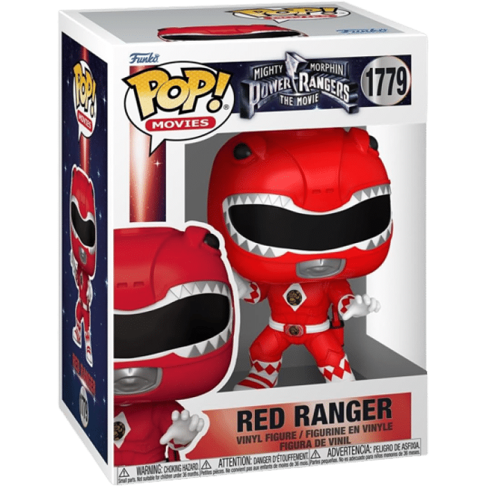 funko pop power rangers rouge visuel produit
