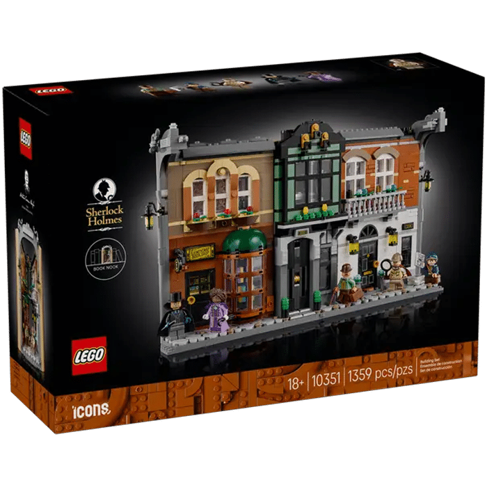 lego book nook sherlock holmes 10351 visuel produit
