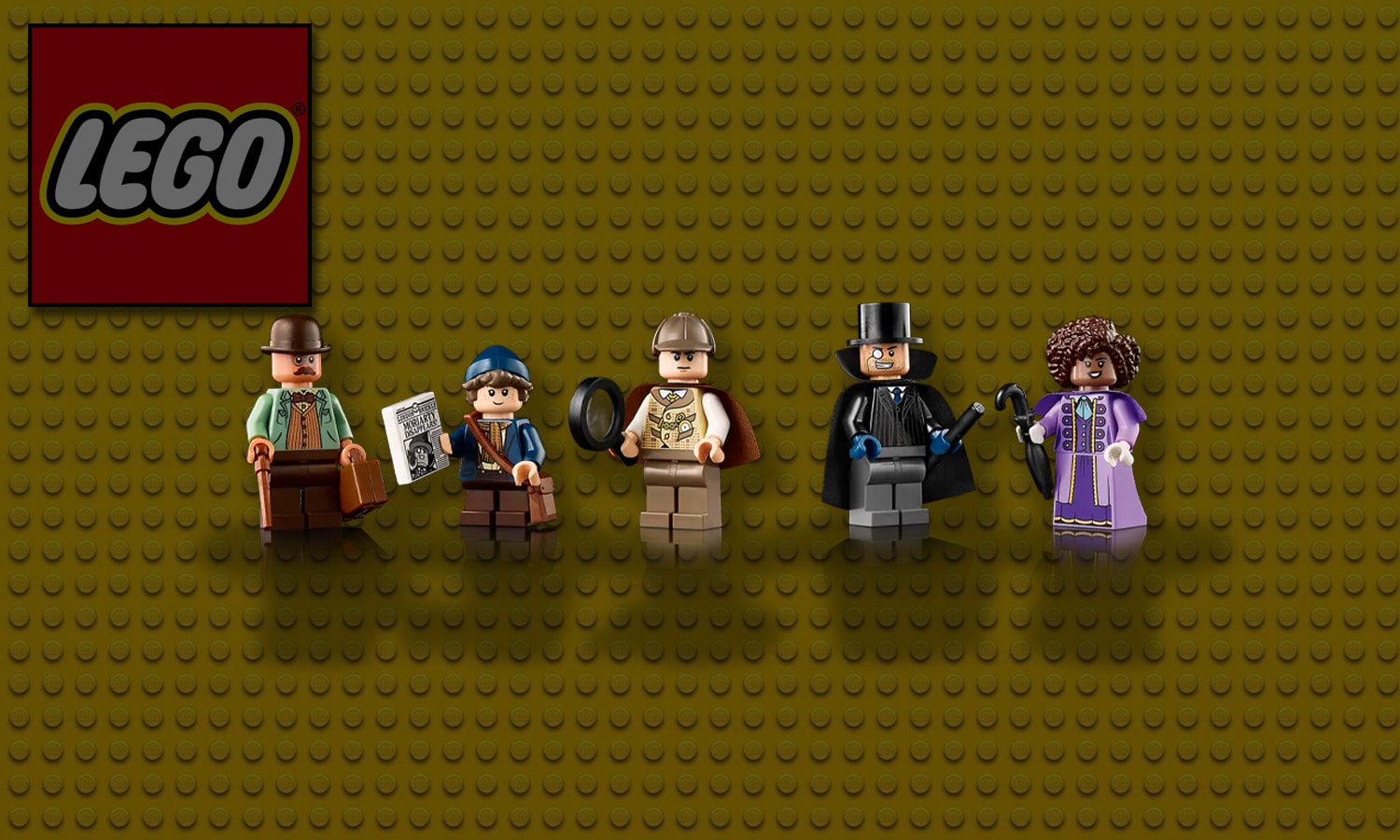 visuel slider lego book nook sherlock holmes 10351 figurines