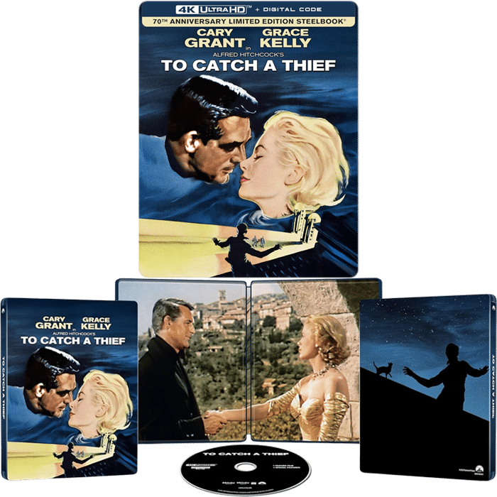 la main au collet blu ray 4k steelbook visuel produit