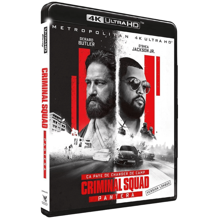 criminal squad 2 pantera blu ray 4k visuel produit