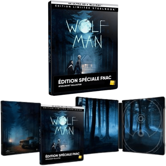 Wolf Man Steelbook Blu Ray 4K definitif produit