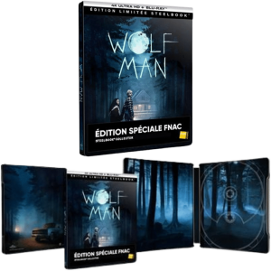 Wolf Man Steelbook Blu Ray 4K definitif produit