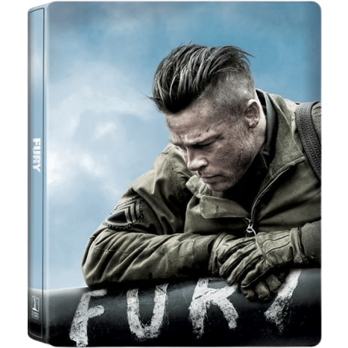 fury blu ray 4k steelbook visuel produit