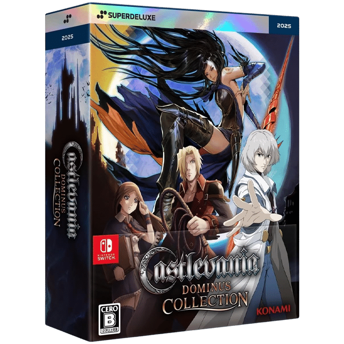 castlevania dominus collection deluxe switch visuel produit
