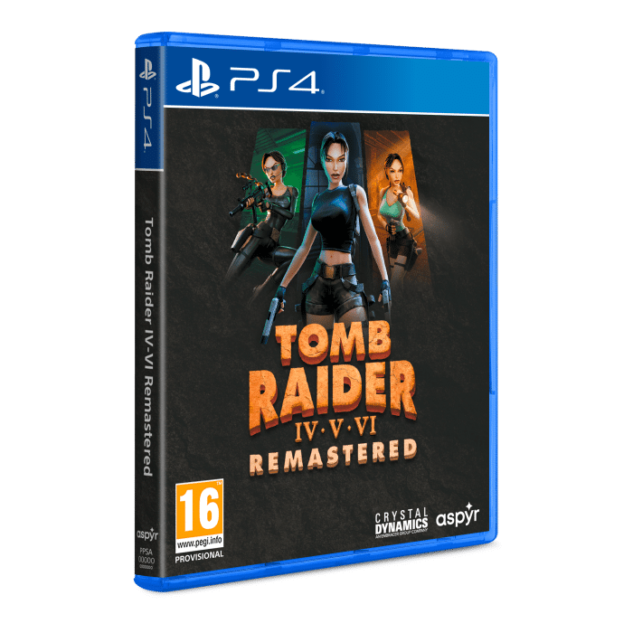 tomb raider remastered sur ps4 visuel produit